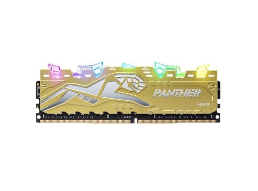 Apacer Panther Rage RGB Gold 8 GB DDR4 3000 Mhz Oyuncu PC Ram