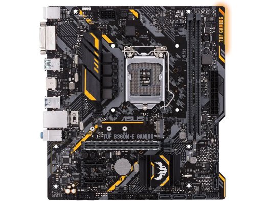 Asus TUF B360M-E Gaming Intel B360 Soket 1151 DDR4 2666MHz m-ATX Gaming Anakart