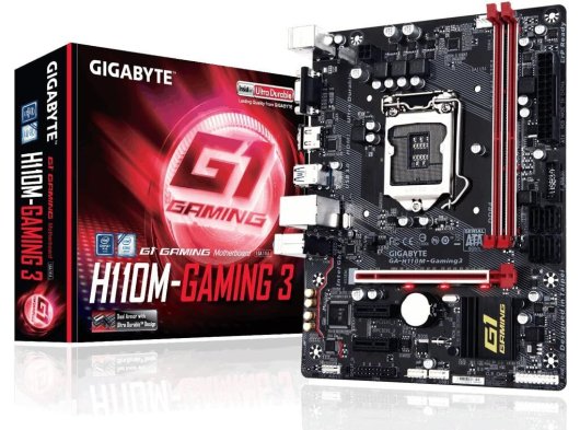 Gigabyte GA-H110M-Gaming 3 LGA1151 DDR4 Micro ATX Anakart