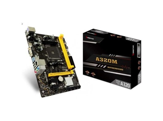 Biostar A320MH Amd AM4 DDR4 Micro ATX Anakart