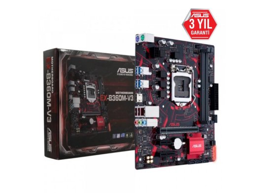 Asus Expedition EX-B360M-V3 Intel LGA1151 DDR4 Micro ATX Anakart