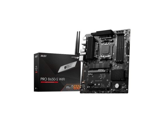 Msi PRO B650-S WIFI AMD B650 Soket AM5 DDR5 7200MHZ(OC) ATX Oyuncu Anakart