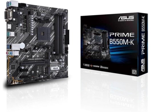 Asus Prime B550M-K AMD AM4 DDR4 Micro ATX Anakart