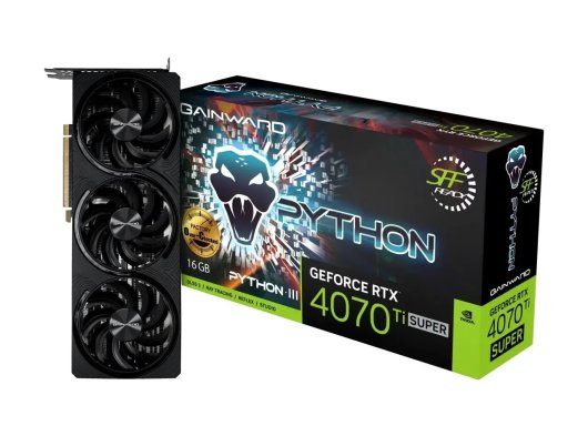 Gainward GeForce RTX4070Ti Super Python III OC 16GB GDDR6X 256Bit Gaming Ekran Kartı
