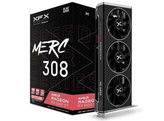 XFX Speedster Merc 308 RX 6650 XT 8GB GDDR6 128 Bit Ekran Kartı