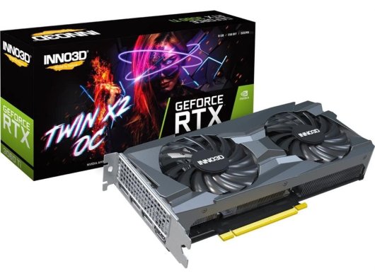 Inno3D GeForce RTX 3060 Ti Twin X2 Lhr 8GB GDDR6 256 Bit Ekran Kartı