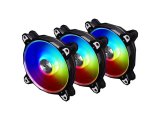 Lian Li Bora Digital Black 3x120mm RGB Siyah Kasa Fanı