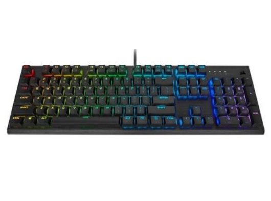 Corsair K60 RGB PRO Low Profile Cherry MX Switch Kablolu Mekanik Oyuncu Klavyesi