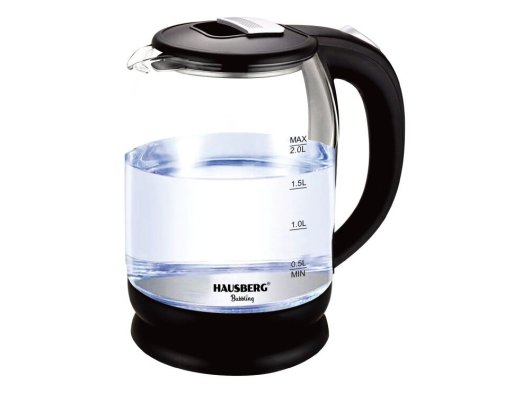 Hausberg HB-3616 camlı elektrikli su ısıtıcı