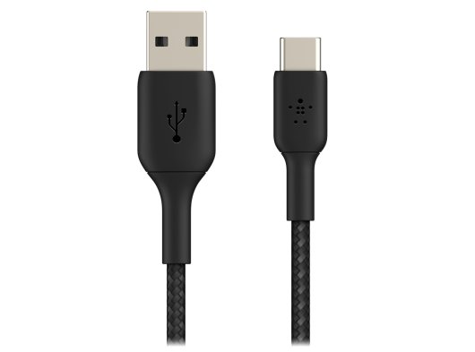 Belkin USB to Usb Type C Şarj Kablosu, Siyah