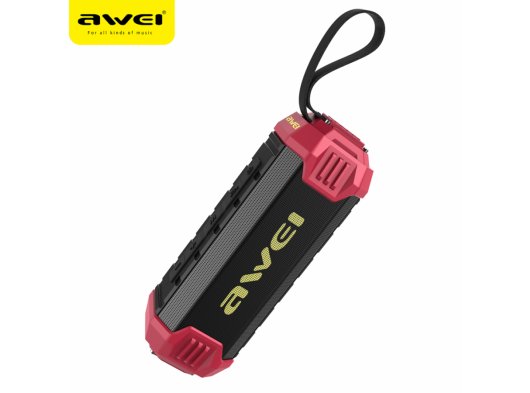 Awei Y280 16W Bluetooth Kırmızı Hoparlör