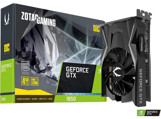 Zotac GeForce GTX 1650 OC 4GB GDDR6 128 Bit Ekran Kartı