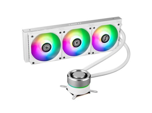Lian Li Galahad AIO 360mm Beyaz RGB İşlemci Sıvı Soğutucu