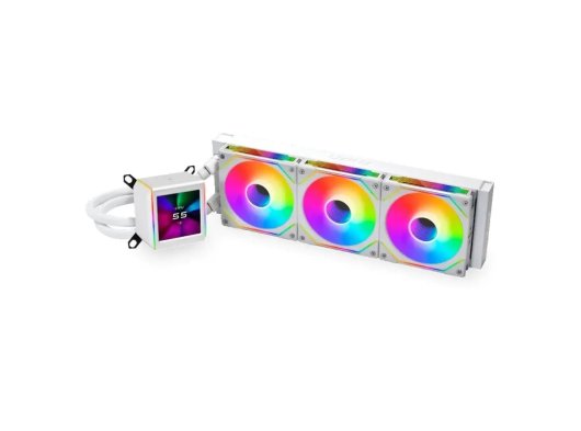 Lian Li Galahad II LCD SL-Infinity 360mm İşlemci Sıvı Soğutucu, Beyaz