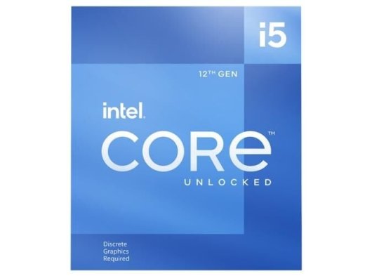 Intel i5-12400F 2.5 GHz 4.4 GHz 18MB LGA1700P-Tray VGAsız, fanlı İşlemci