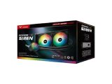Team T-Force Siren TB120602 240mm ARGB İşlemci Sıvı Soğutucu, Siyah