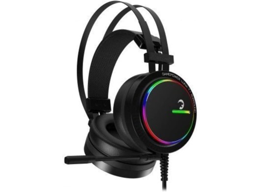 Gamepower Luna RGB 7.1 Kablolu Mikrofonlu Kulak Üstü Siyah Oyuncu Kulaklığı