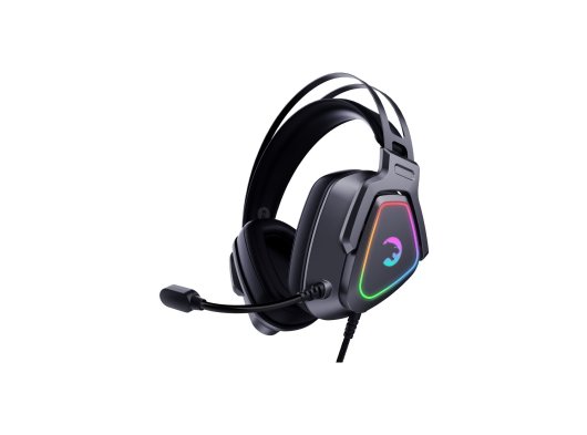 Gamepower Kyruse Pro 7.1 Surround RGB Titreşimli Oyuncu Kulaklık, Gri