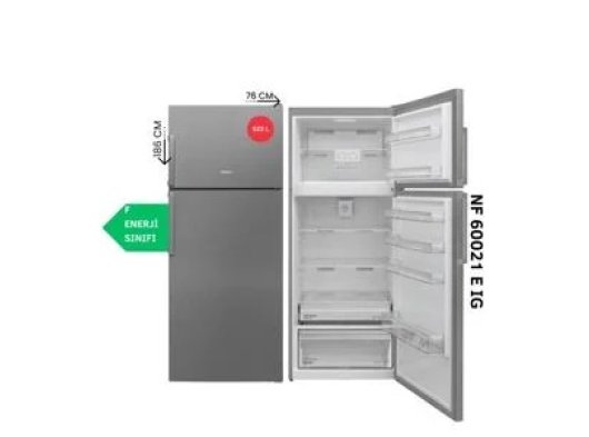 REGAL NF 60021 IG GRİ BUZDOLABI-KIBRIS