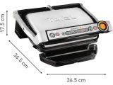 Tefal GC712D 2000W Optigrill, Elektrikli Akıllı Izgara Tost Makinesi
