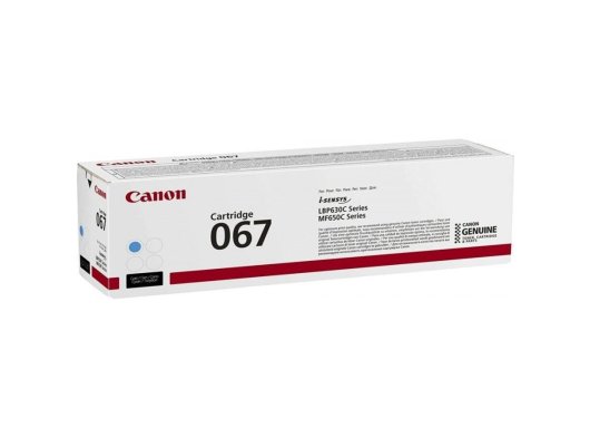 Canon CRG-067/5101C002 Orijinal LaserJet Toner, Mavi