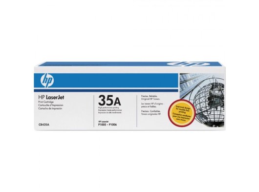 HP CB435A 35A Original LaserJet Toner, Siyah