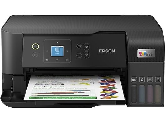 Epson EcoTank L3560 Wi-Fi + Tarayıcı + Fotokopi Renkli Çok Fonksiyonlu Tanklı Yazıcı