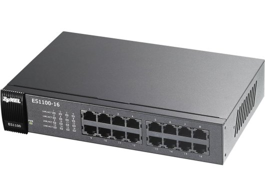 Zyxel ES1100-16 16 Port 10/100 Mbps Masaüstü Switch