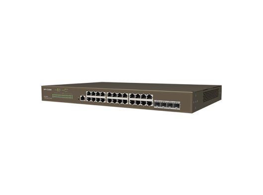 IP-Com G3328F 24 Port Gigabit + 4x1GB SFP Uplink L2 Cloud Yönetilebilir Rackmount Switch