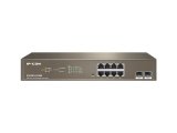 IP-Com G3310P 8 Port Gigabit + 2x1GB SFP Uplink L2/Cloud Yönetilebilir Rack 130W Poe Switch