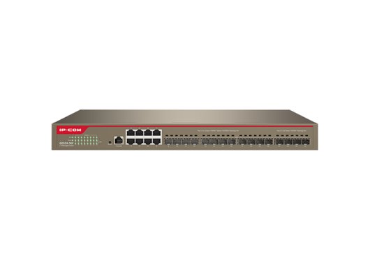 IP-Com G5324-16F Claud Yönetilen, L3 8x GE Base-T Ethernet Bağlantı Noktası, 16 x 1000 Base-X SFP Yu