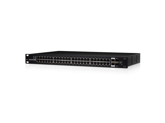Ubiquiti Edge 48 Port Poe + 48x1Gbit Eth + 2x SFP + 500 Watt Yönetilebilir Gigabit Switch