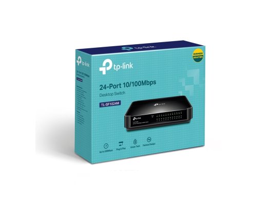 TP-Link TL-SF1024M 24-Port 10/100Mbps Masaüstü Switch