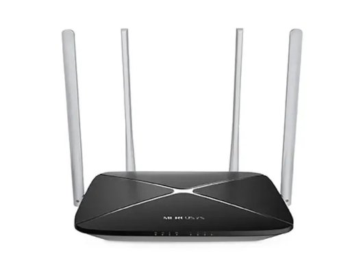 TP-Link Mercusys AC12 4 Port 1200 Mbps Dual Band Kablosuz Router
