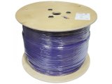 Zemecs Ethernet 23 Awg CAT6 U-UTP 500M Network Kablosu, Mavi
