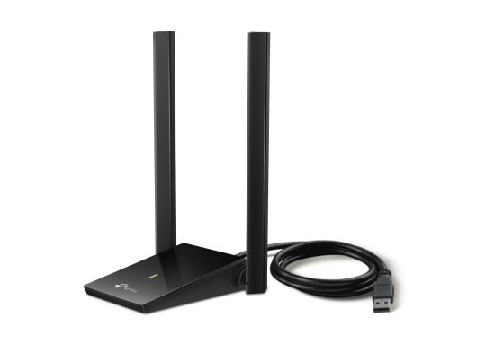 TP-Link T4U Plus AC1300 Çift Antenli Yüksek Kazançlı Kablosuz USB Adaptör