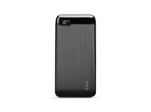 Ttec PowerSlim LCD PD 10.000 mAh 20 W Powerbank, Siyah