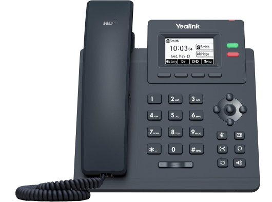 Yealink T31P Poe Destekli IP Telefon, Siyah