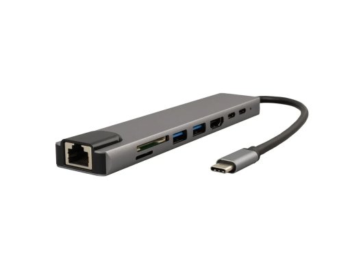 Sensei 8 in 1 Type-C Çok Fonksiyonlu Bağlantı İstasyonu