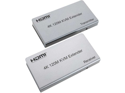 Piramittech PR-KVM120M HDMI IP KVM Extender, 120 Metre