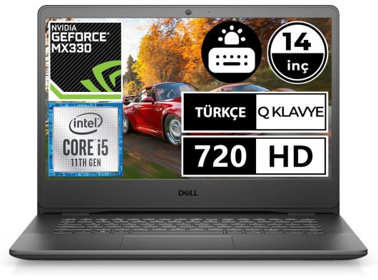 Dell Vostro 3400 i5-1135G7 4GB 256GB SSD MX330 14'' FreeDOS Full HD Notebook