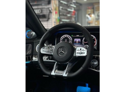 Mercedes Cla Direksiyon Gri Düğmeli