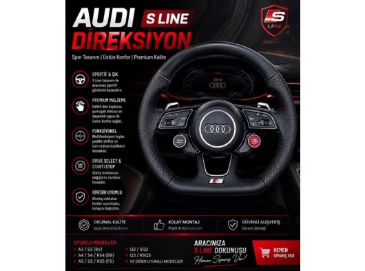 Audi S Line Direksiyon