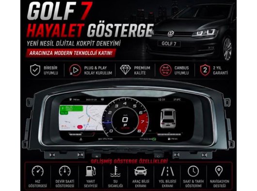Golf 7 Hayalet gösterge