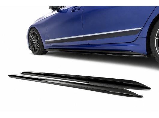 BMW G20 M Performance Yan Lip Parlak Siyah