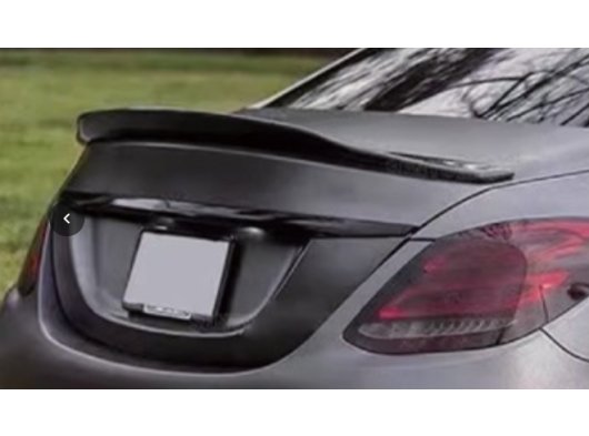 W205 Bagaj Üstü psd Spoiler Parlak Siyah