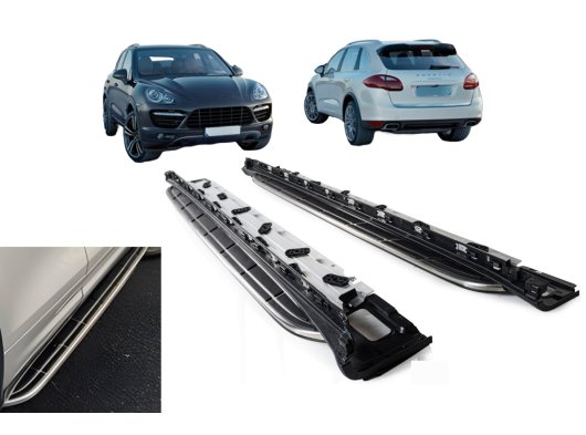 2010-2017 Porsche Cayenne Yan Basamak Square Style
