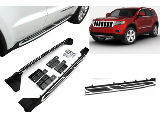 2012-2019 Jeep Grand Cherokee Yan Basamak Square Style