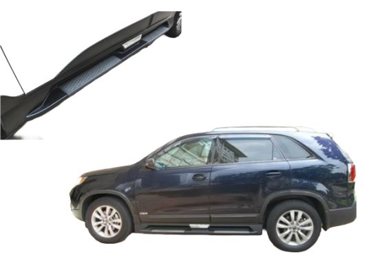 2010-2013 Sorento Yan Basamak OEM Style Siyah