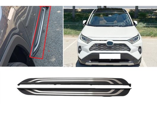2019+ Toyota RAV4 Yan Basamak Square Style